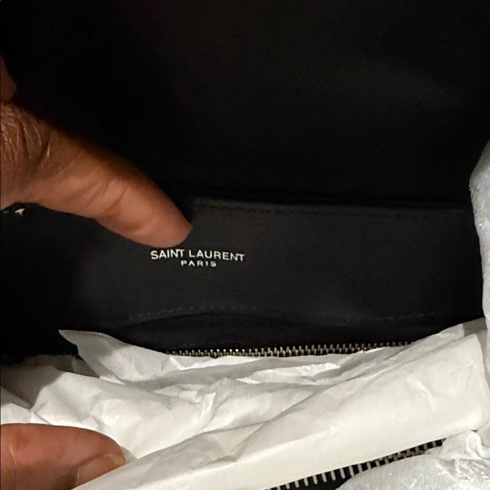Saint Laurent Black medium Lou Lou - Picture 14 of 16